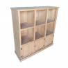 Display stand MADERA 6 compartments + 3 doors  Presentation furniture