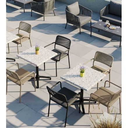 Piétement MODENA 4 (anthracite) BE EXPRESS Piétements de table