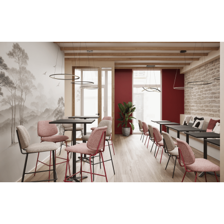 Chaise FRANCK | Bordeaux & Greige BE EXPRESS Chaises d'intérieur