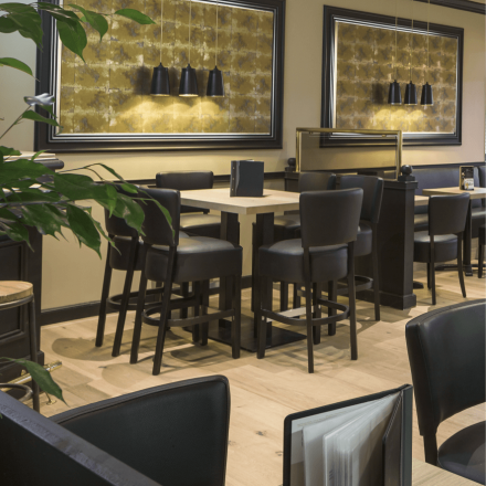 FLORIANE BST II High Chair | Black BE EXPRESS INDOOR CHAIRS