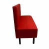 ROTTERDAM Bench | Red LIGNE CHR INDOOR CHAIRS