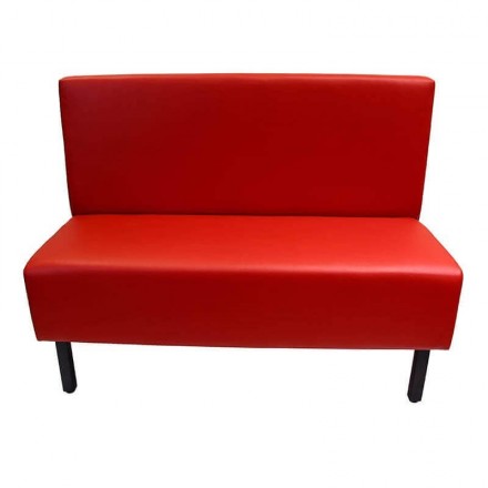 Banquette ROTTERDAM| Rouge LIGNE CHR Chaises d'intérieur