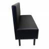 ROTTERDAM Bench | Black LIGNE CHR INDOOR CHAIRS