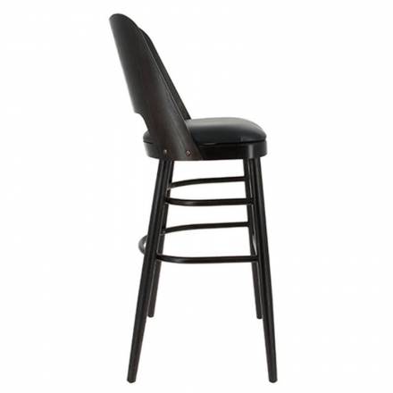 Chaise haute COLISÉE wengé LIGNE CHR INDOOR CHAIRS