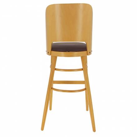 Chaise haute COLISÉE | Nature & Chocolat LIGNE CHR Chaises d'intérieur