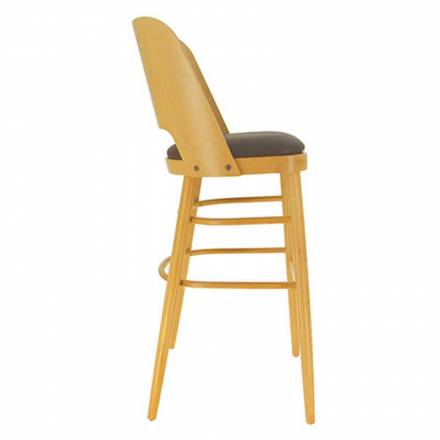 Chaise haute COLISÉE | Nature & Chocolat LIGNE CHR Chaises d'intérieur