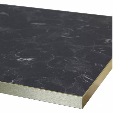 Plateau de table TAVOLA LAITON | 70x70cm LIGNE CHR Plateaux de table