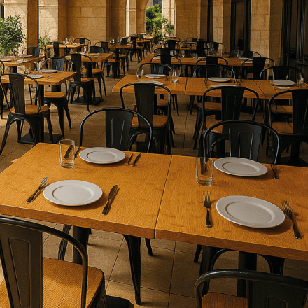 Plateau de table CAPRI | 60x70cm LIGNE CHR Plateaux de table