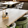 Plateau stratifié HALIFAX NATUREL 46mm | 110x70cm BE EXPRESS Plateaux de table