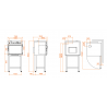 CFE 705 RT AIR'T Oven AIR'T Holding and Reheating Ovens
