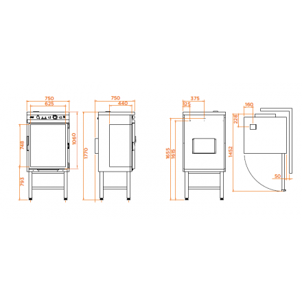 Four AIR'T | CFX 710 RT AIR'T Fours de maintien et de remise en température