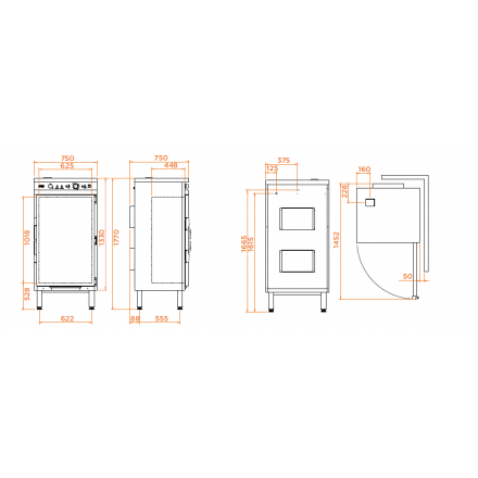 Four AIR'T | CFE 714 RT AIR'T Fours de maintien et de remise en température