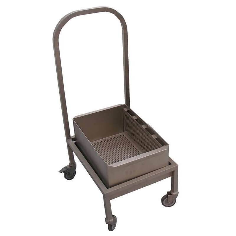 Chariot mobile avec bac filtre | Eplucheuse T25E| DITO SAMA DITO SAMA Pièces détachées