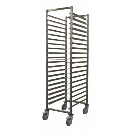 Échelle de transport inox 18xGN2/1 L2G Échelles de transport inox