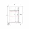 Arrière-bar réfrigéré 325L CORECO CORECO Arrière-bar réfrigérés
