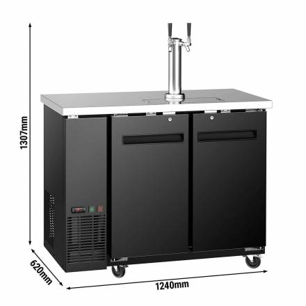 Tireuse à bière professionnelle 2 robinets  Tireuses à bière