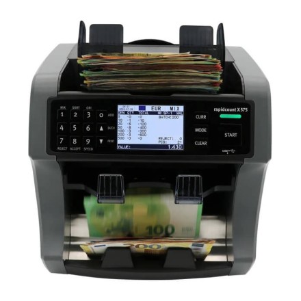 Compteuse de billets X 575 Ratiotec - CHR MARKET