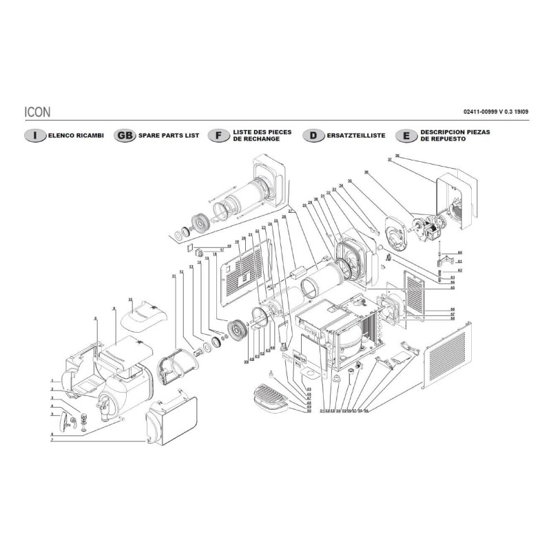 MOTOREDUCTEUR complet pour ICON - CHR MARKET