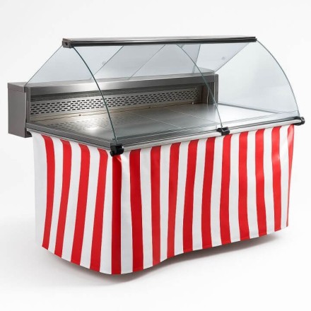 PSV Foldable Mobile Refrigerated Market Display Cabinet - CHR MARKET