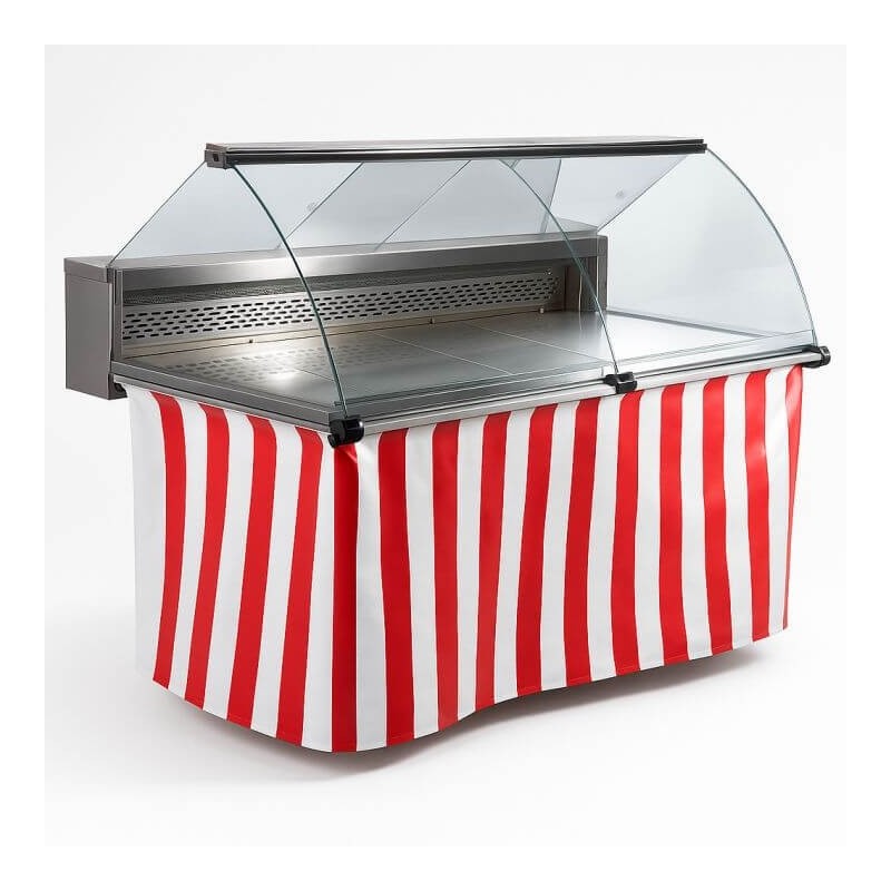 PSV Foldable Mobile Refrigerated Market Display Cabinet - CHR MARKET