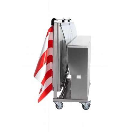 PSV Foldable Mobile Refrigerated Market Display Cabinet - CHR MARKET