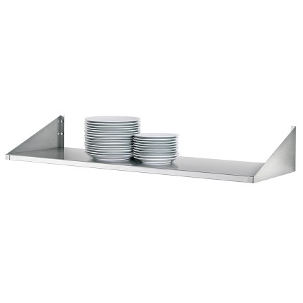 Etagère murale inox P200mm