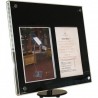 Porte menu lumineux ACRYLIC 2xA4 SECURIT Porte-menus lumineux