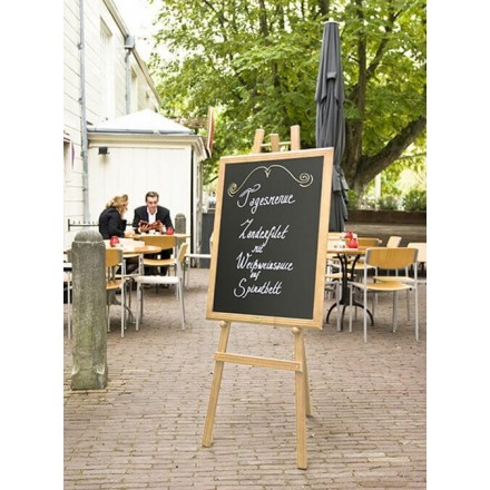 Chevalet EASEL pour ardoise SECURIT Ardoises murales