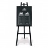 Chevalet EASEL pour ardoise SECURIT Salle