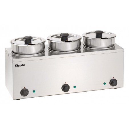 Bain-marie à sauce 3x3.5L BARTSCHER Bains-marie à sauce