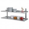 Kit d'étagères murales profondeur 355mm BARTSCHER Matériel Inox