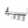 Étagère à épices pour 4 bacs gastro GN1/6 BARTSCHER Matériel Inox