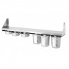 Étagère à épices pour 6 bacs gastro GN1/6 BARTSCHER Matériel Inox