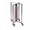 Chariot pliant 60 assiettes TECH INNOV Chariots porte-assiettes