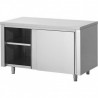 Meuble bas central P800mm  Meubles bas inox