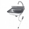 Lave-mains à commande fémorale ÉCO  Lave-mains inox