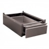 Bloc tiroir pour table de travail inox  Accessoires