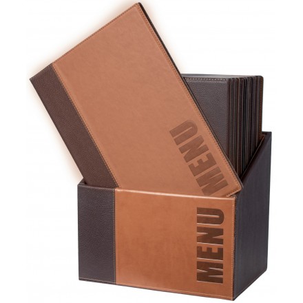 Box de 20 protège-menus A4 TRENDY SECURIT Protège-menus A4