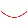 Corde 1,5m embouts chromés SECURIT Poteaux d'accueil / Tapis