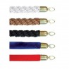 Corde 1,5m embouts dorés SECURIT Reception posts / Mats