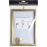 Porte-affiche pour poteau d'accueil GOLD SECURIT Poteaux d'accueil / Tapis