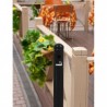 Cendrier colonne BLACK SECURIT Cendriers