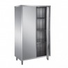 Armoire haute P700mm à portes battantes  Armoires hautes inox