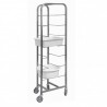 Échelle 8 niveaux pour bacs de diviseuse L2G Échelles de transport inox