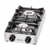 Réchaud à gaz 2 brûleurs 4.5kW + 6.5kW à poser BARTSCHER Cuisson