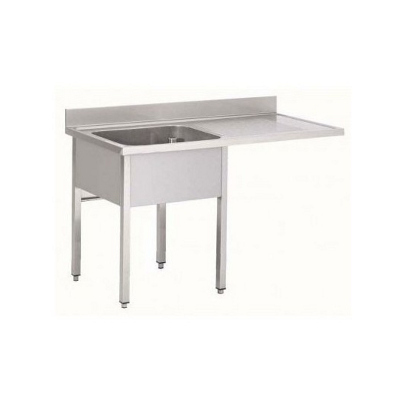 Plonge inox | 1 bac + emplacement lave-vaisselle  Plonges inox