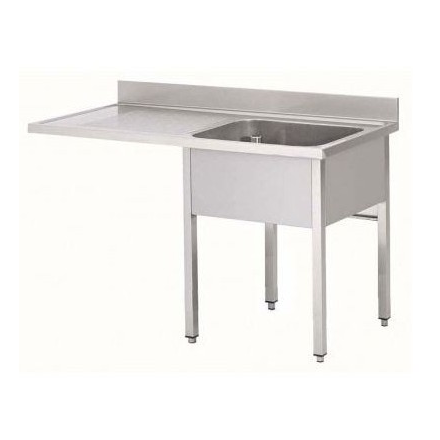 Plonge inox | 1 bac + emplacement lave-vaisselle  Plonges inox