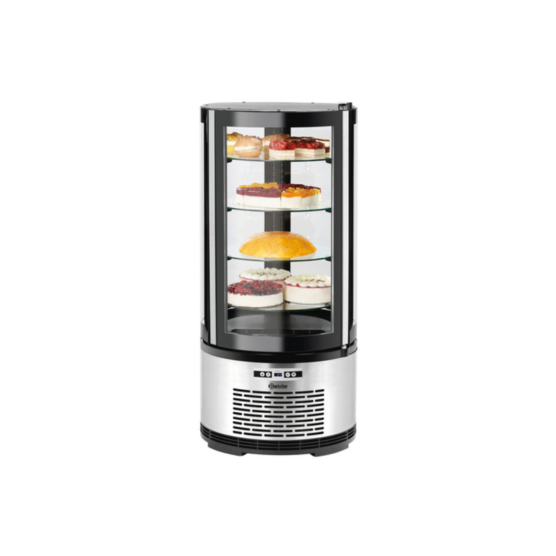 Vitrine à gâteaux ronde 100L BARTSCHER Vitrines à gâteaux rotatives Vitrine à gâteaux ronde 100L BARTSCHER Vitrines à gâteaux rotatives