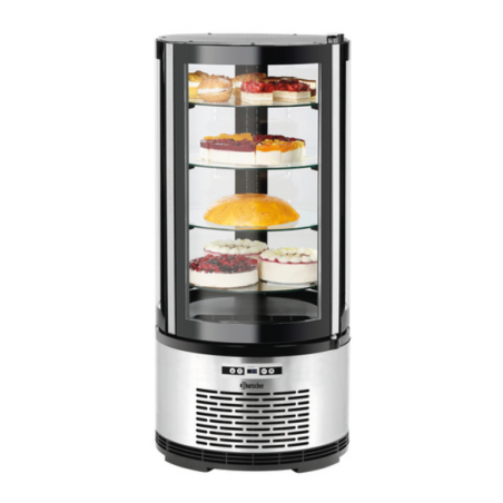 Vitrine à gâteaux ronde 100L BARTSCHER Vitrines à gâteaux rotatives