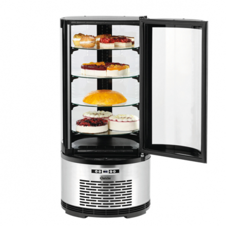 Vitrine à gâteaux ronde 100L BARTSCHER Vitrines à gâteaux rotatives